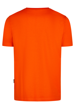 Tricou jerseu bumbac organic guler rotund barbati HECHTER portocaliu [1]