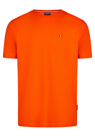 Tricouri - Tricou jerseu bumbac organic guler rotund barbati HECHTER portocaliu