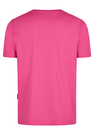 Tricou jerseu bumbac organic guler rotund barbati HECHTER fucsia [1]
