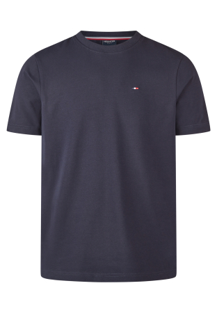 Tricouri - Tricou jerseu bumbac organic guler rotund barbati HECHTER bleumarin