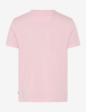 Tricou O-neck bumbac barbati BRAX TED roz [1]