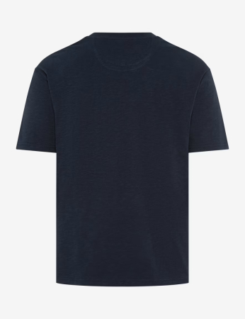 Tricou O Neck bumbac barbati BRAX TROY bleumarin [6]