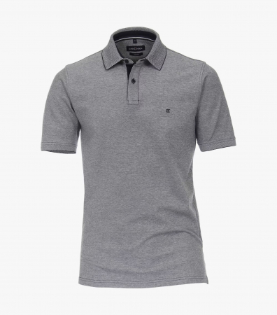 Tricouri - Tricou polo bumbac barbati CASA MODA 004470 bleumarin pepit