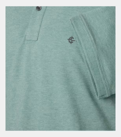 Tricou polo bumbac barbati CASA MODA 004470 vernil [3]
