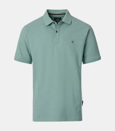 tricouri dupa stil - Tricou polo bumbac barbati CASA MODA 004470 vernil