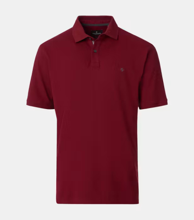 tricouri dupa stil - Tricou polo bumbac barbati CASA MODA 004470 visiniu