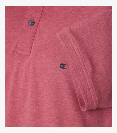 Tricou polo bumbac barbati CASA MODA 004470 roz inchis [3]