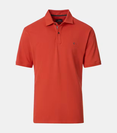 tricouri dupa stil - Tricou polo bumbac barbati CASA MODA 004470 corai