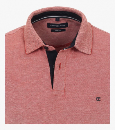 Tricou polo barbati CASA MODA 004470 uni portocaliu pepit [2]