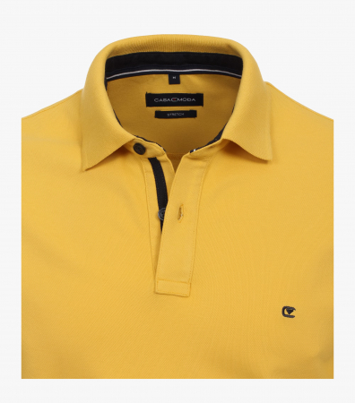 Tricou polo bumbac barbati CASA MODA 004470 galben [2]