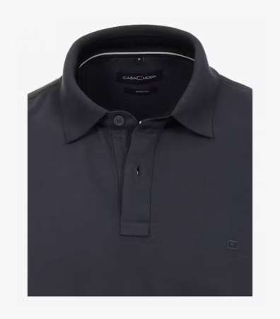 Tricou polo bumbac barbati CASA MODA 004470 antracit [2]