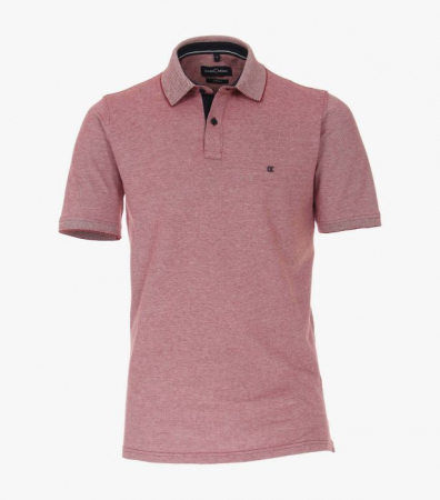 tricouri polo - Tricou polo barbati CASA MODA 004470 uni rosu