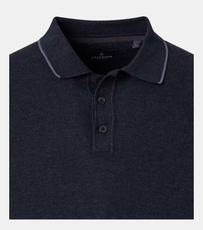 Tricou polo bumbac barbati CASA MODA bleumarin [2]