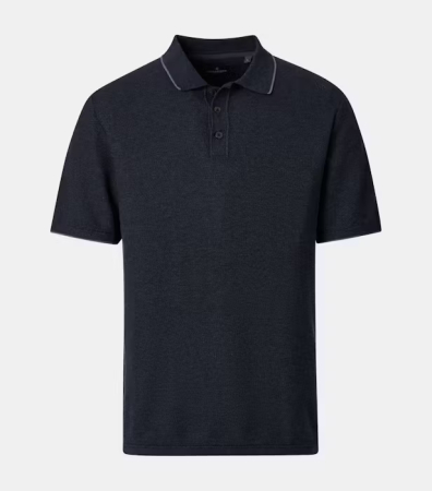 tricouri dupa stil - Tricou polo bumbac barbati CASA MODA bleumarin