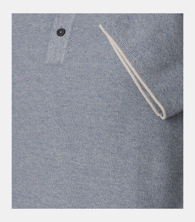 Tricou polo bumbac barbati CASA MODA albastru [3]
