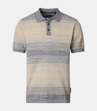 tricouri dupa stil - Tricou polo bumbac barbati CASA MODA bej dungulite