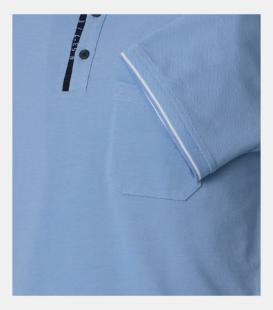 Tricou polo bumbac barbati CASA MODA albastru [3]