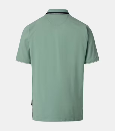 Tricou polo bumbac barbati CASA MODA verde deschis [1]