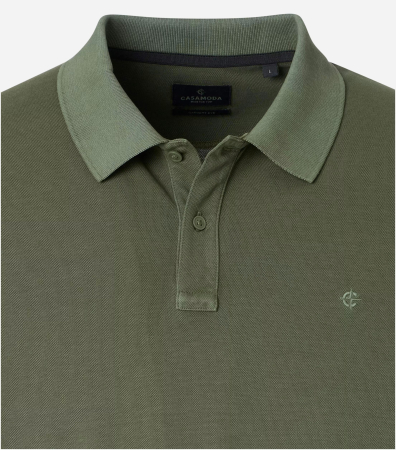Tricou polo bumbac barbati CASA MODA  kaki [2]