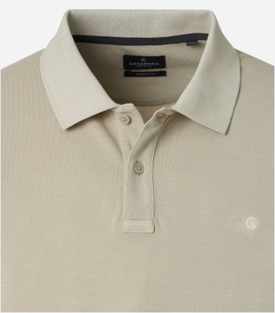Tricou polo bumbac barbati CASA MODA  bej [2]