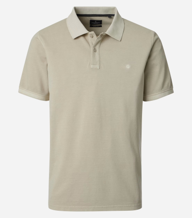 tricouri dupa stil - Tricou polo bumbac barbati CASA MODA  bej