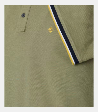 Tricou polo bumbac barbati CASA MODA kaki [3]