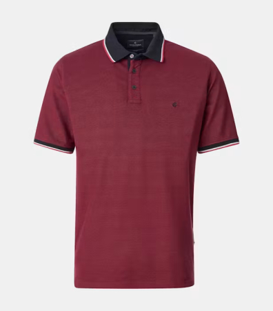tricouri polo - Tricou polo bumbac barbati CASA MODA visiniu