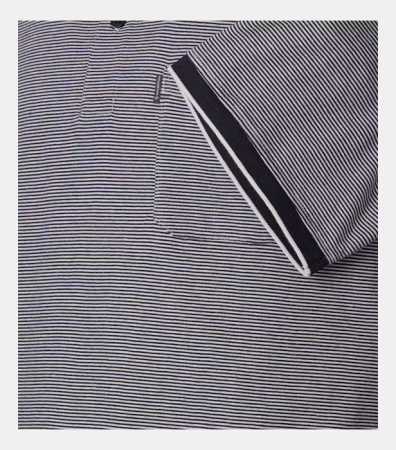 Tricou polo bumbac barbati CASA MODA bleumarin dungulite [3]
