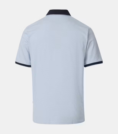 Tricou polo bumbac barbati CASA MODA bleu dungulite [1]