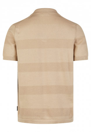 Tricou polo bumbac perforat barbati HECHTER bej [1]