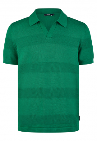 tricouri polo - Tricou polo bumbac perforat barbati HECHTER  verde