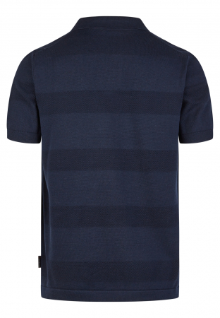 Tricou polo bumbac perforat barbati HECHTER bleumarin [1]
