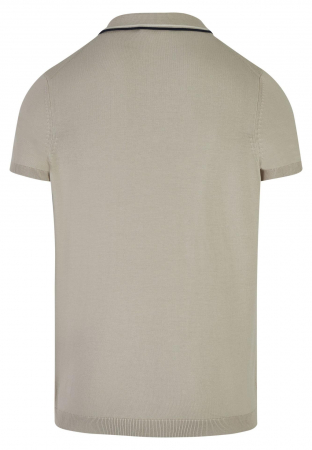 Tricou polo bumbac organic barbati DANIEL HECHTER bej [1]