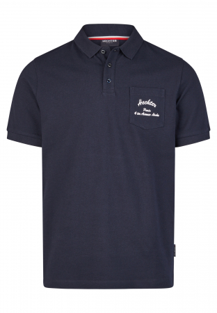Tricouri - Tricou polo bumbac barbati HECHTER bleumarin