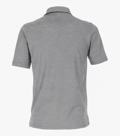 Tricou polo bumbac barbati CASA MODA gri/bleumarin [1]