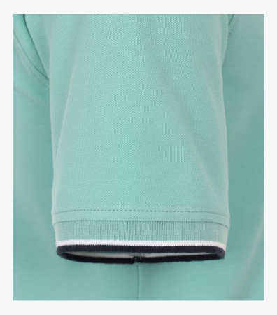 Tricou polo bumbac barbati CASA MODA "Sunshine State" turcoaz deschis [3]