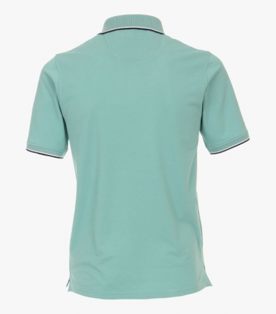 Tricou polo bumbac barbati CASA MODA "Sunshine State" turcoaz deschis [2]