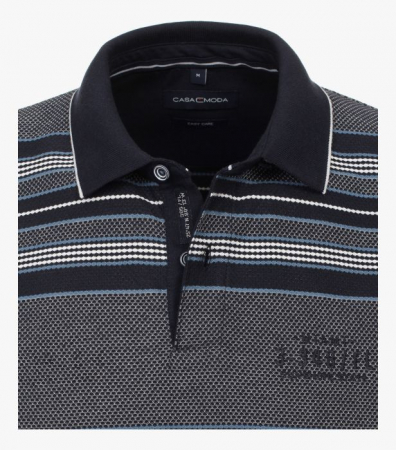 Tricou polo barbati CASA MODA "Sunshine State" bleumarin dungi [2]