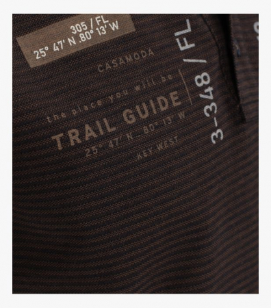 Tricou polo bumbac barbati CASA MODA "Sunshine State" maro [3]