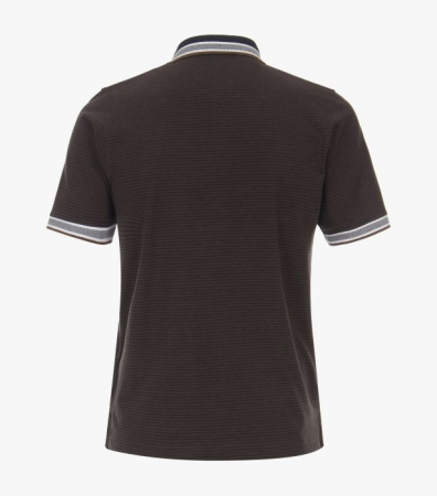 Tricou polo bumbac barbati CASA MODA "Sunshine State" maro [4]