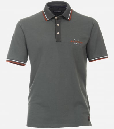Tricouri - Tricou polo 934059000/345 L dark forest