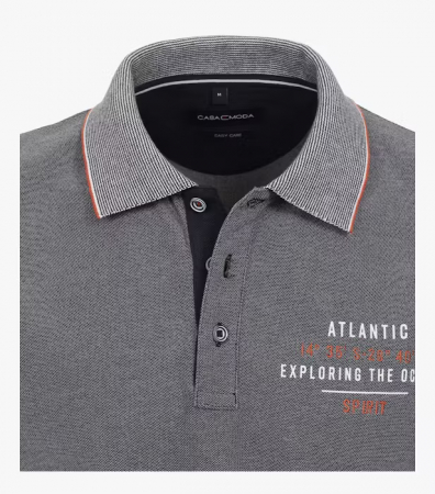 Tricou polo barbati CASA MODA Atlantic Spirit bleumarin [2]