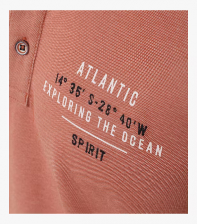 Tricou polo barbati CASA MODA Atlantic Spirit portocaliu [4]