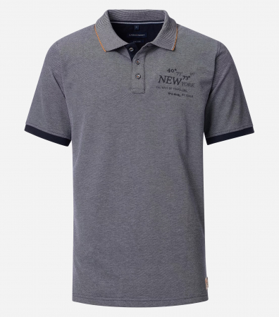 tricouri polo - Tricou polo barbati CASA MODA New York albastru