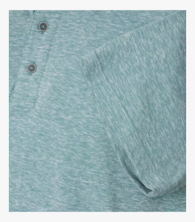 Tricou polo in/bumbac barbati CASA MODA turcoaz melanj [3]