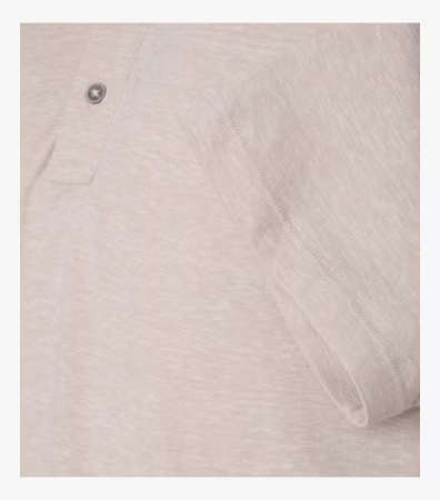 Tricou polo in/bumbac barbati CASA MODA bej melanj [3]