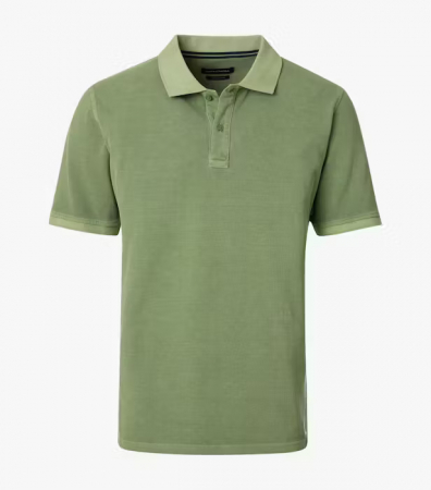 tricouri polo - Tricou polo bumbac barbati CASA MODA oliv