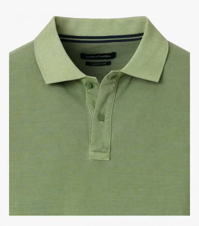 Tricou polo bumbac barbati CASA MODA oliv [2]
