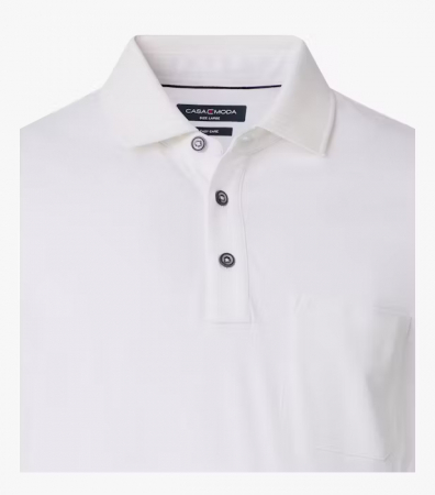 Tricou polo barbati CASA MODA 993106500 alb [2]