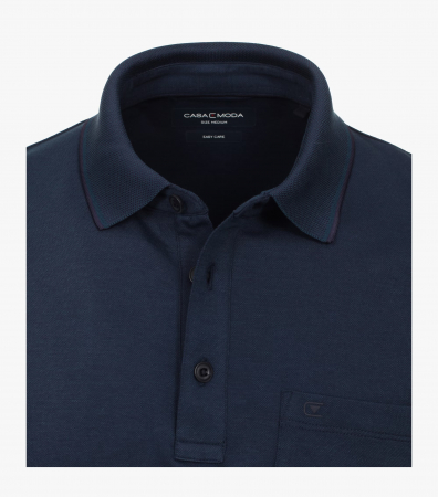 Tricou polo barbati CASA MODA 993106500 albastru inchis [2]